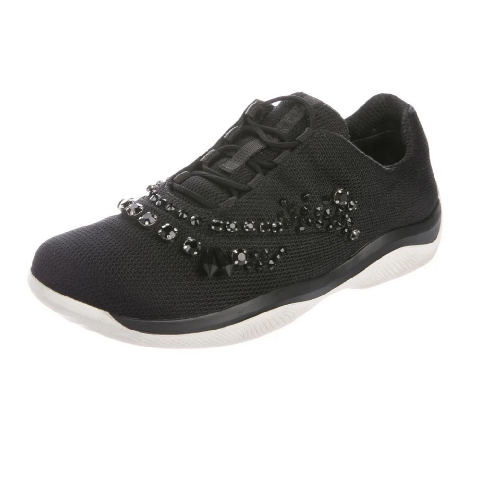 Prada Rhinestone Crystals Sneakers Shoes